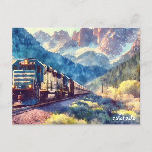 koop cool Travel  Colorado Springs Briefkaart (Voorkant)
