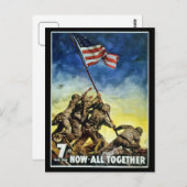 Koop de Amerikaanse oorlogsobligaties nu allemaal  Briefkaart (Voorkant / Achterkant)