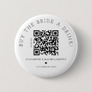 Koop de Bride een Drink QR Code Button