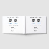 Koop de bruid een drankje donatie QR Venmo PayPal  Gastenboek (Volledig)