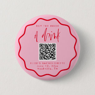Koop de bruid een Drink Bachelorette Button