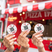 Koop de bruid een drink Pizza Bachelorette Weekend Ronde Button 5,7 Cm