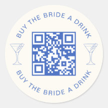 Koop de Bruid een Drink QR Code Bachelorette Feest