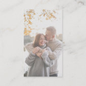 Koop de bruid een schot QR Code Bachelorette Party Visitekaartje (Achterkant)