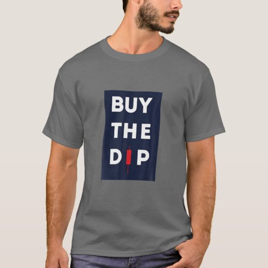 Koop de DIP Crypto Cryptocurrency Coin T-shirt (Voorkant)