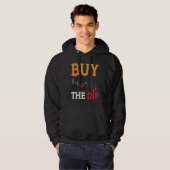 Koop De Dip Cryptocurrency Blockchain Handelaar Be Hoodie (Voorkant volledig)