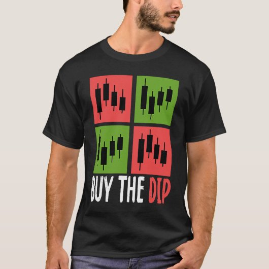 Koop De Dip Cryptocurrency Blockchain Handelaar Be T-shirt (Voorkant)