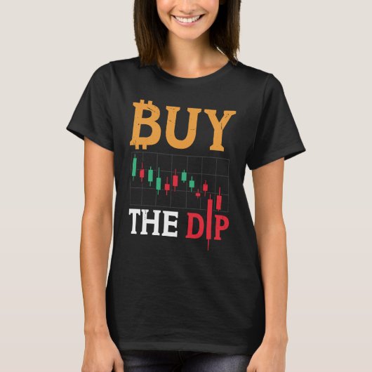 Koop De Dip Cryptocurrency Blockchain Handelaar Be T-shirt (Voorkant)