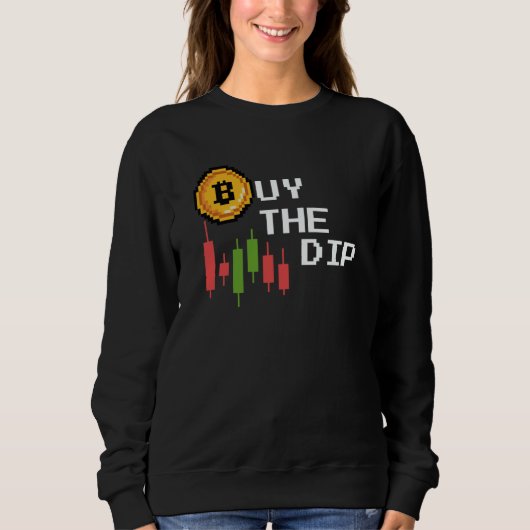 Koop De Dip Cryptocurrency Blockchain Trader Best  Trui (Voorkant)