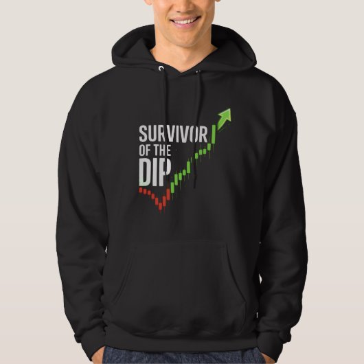 Koop de dip – grappig handelsmerk hoodie ontwerp (Voorkant)