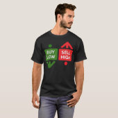 Koop De Dip - Grappige Aandelen T-shirt (Voorkant volledig)