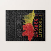 Koop de Dip, handel, handelaar en aandelen Legpuzzel (Horizontaal)