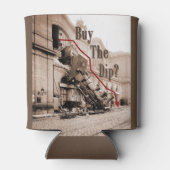 Koop de Dip Stock Market Humor Blikjeskoeler (Achterkant)