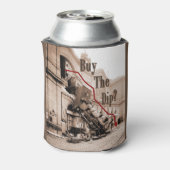 Koop de Dip Stock Market Humor Blikjeskoeler (Blikje Achterkant)