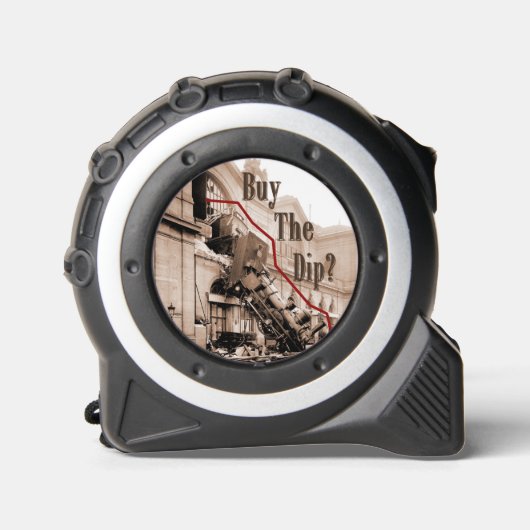 Koop de Dip Stock Market Humor Rolmaat (Voorkant)