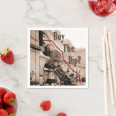 Koop de Dip Stock Market Humor Servetten (Insitu)