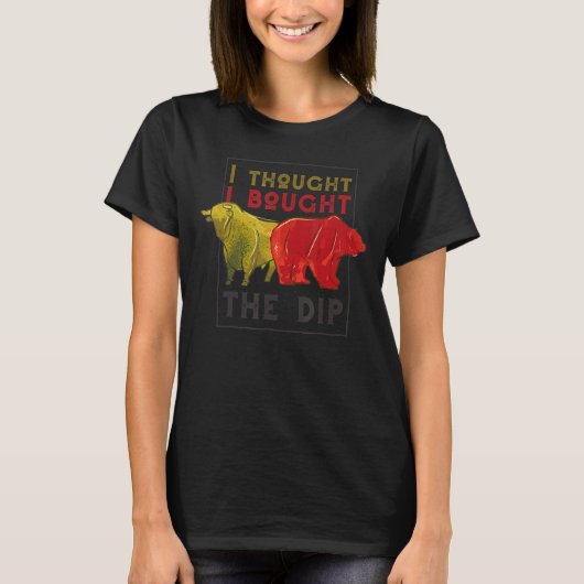 Koop de DIP Trading Trader en Aandelen T-shirt (Voorkant)