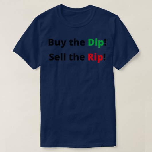 Koop de Dip Verkoop het Rip T-shirt (Design voorkant)
