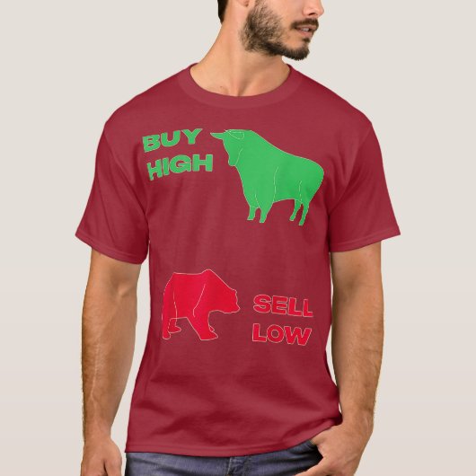 Koop de handel met goedkope, grappige objecten t-shirt (Voorkant)