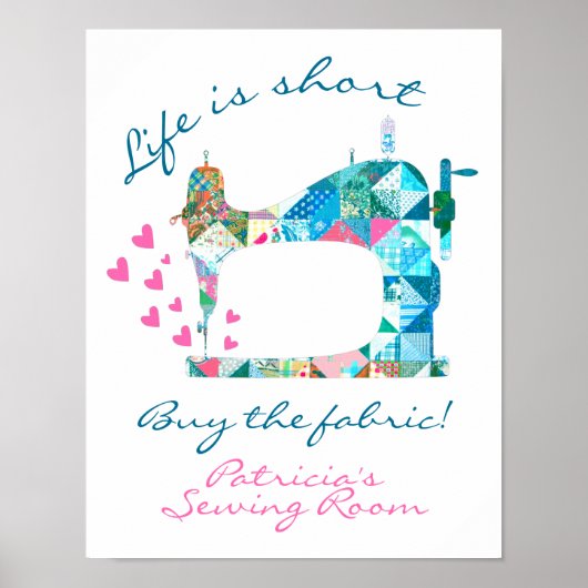 Koop de naaimachine van het verbindingsstuk poster (Voorkant)