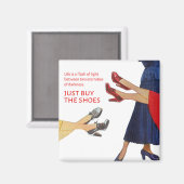 Koop de reclame voor schoenen magneet (Voorkant / Achterkant)