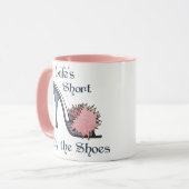 Koop de schoenen mok (Voorkant links)