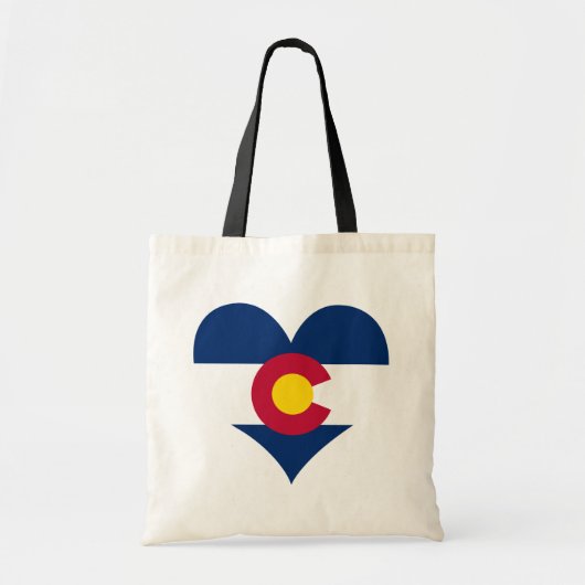 Koop de vlag van Colorado Tote Bag (Voorkant)