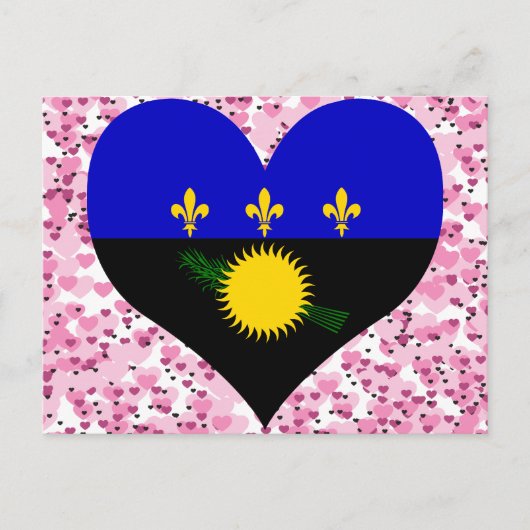 Koop de vlag van Guadeloupe Briefkaart (Voorkant)