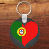 Koop de vlag van Portugal Sleutelhanger (Voorkant)
