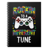 Koop deze Rocking to a different tune T-shirt als Notitieboek (Voorkant)
