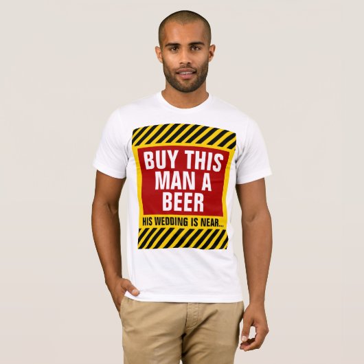 Koop dit Man een bierfeest T-shirt (Voorkant volledig)