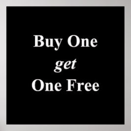 Koop een gratis Poster