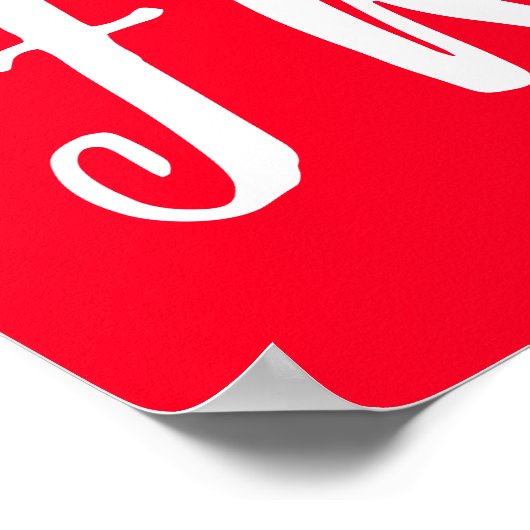 Koop Een Krijg Een Gratis Teken, Red Retail BOGO S Poster (Hoek)