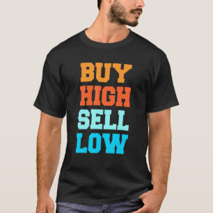 Koop een laag verkoopniveau voor een investeerder t-shirt