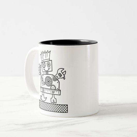 Koop een nieuwe tool Mok (Voorkant links)