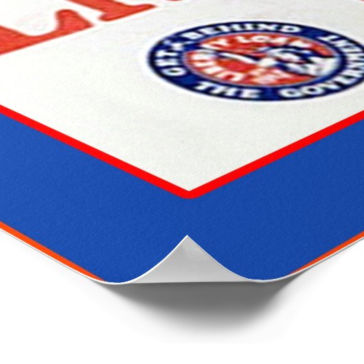 Koop een vrijheidsobligatie ~  WW1-Poster Poster (Hoek)