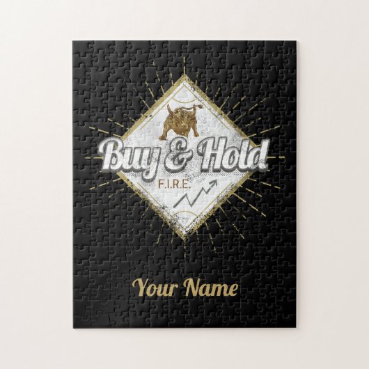 Koop en houd de Bull van de Handelaar kopen de dip Legpuzzel (Verticaal)