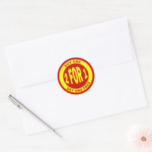 KOOP ER ÉÉN GRATIS STICKER (Envelop)