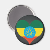 Koop Ethiopia Vlag Magneet (Voorkant / Achterkant)