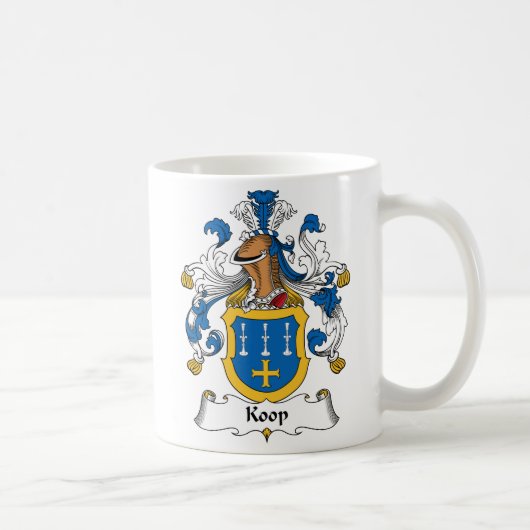 Koop Family Crest Koffiemok (Rechts)