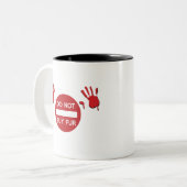 Koop geen EUR Tweekleurige Koffiemok (Voorkant links)