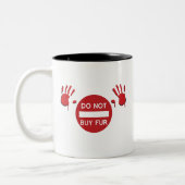 Koop geen EUR Tweekleurige Koffiemok (Links)