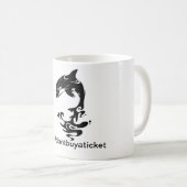 Koop geen kaartje! Mok (Voorkant rechts)