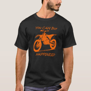 Koop geluk - Oranje op zwart (KTM) T-shirt