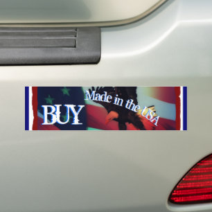 Koop gemaakt in de Amerikaanse Bumpersticker