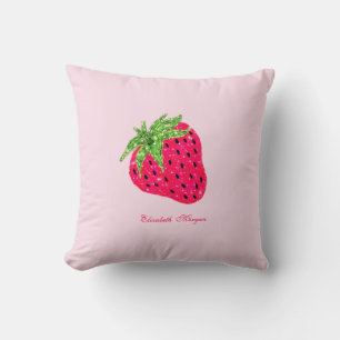 Koop glitter aardbei roze flesopener kussen