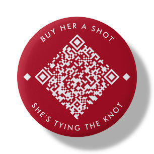 Koop haar een foto   Bachelorette QR Code Button