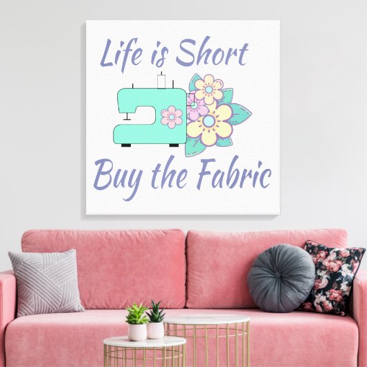 Koop het weefsel, naaien, kantelen, vlotten canvas afdruk (Insitu (Woonkamer))