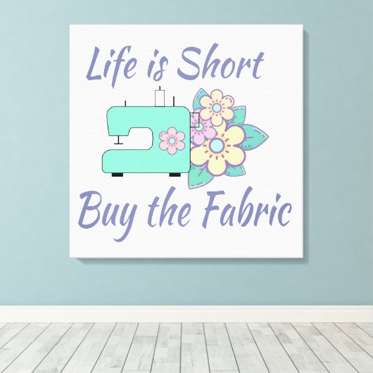 Koop het weefsel, naaien, kantelen, vlotten canvas afdruk (Insitu (Houten vloer))