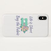 Koop het weefsel, naaien, kantelen, vlotten Case-Mate iPhone case (Achterkant (horizontaal))